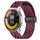 Per Xiaomi MI Watch Color 2 Cinturino in silicone con chiusura magnetica pieghevole da 22 mm (vino rosso) Per Xiaomi MI Watch Color 2 Cinturino in silicone con chiusura magnetica pieghevole da 22 mm (vino rosso)