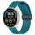 Per Xiaomi MI Watch Sport cinturino in silicone con chiusura magnetica pieghevole da 22 mm (verde nascosto) Per Xiaomi MI Watch Sport cinturino in silicone con chiusura magnetica pieghevole da 22 mm (verde nascosto)