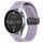 Per Xiaomi MI Watch cinturino in silicone con chiusura magnetica pieghevole da 22 mm (viola)