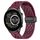 Per Xiaomi Haylou RT2 LS10 cinturino in silicone con chiusura magnetica pieghevole da 22 mm (vino rosso) Per Xiaomi Haylou RT2 LS10 cinturino in silicone con chiusura magnetica pieghevole da 22 mm (vino rosso)