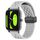 Per Xiaomi Haylou RS4 LS12 cinturino in silicone con chiusura magnetica pieghevole da 22 mm (grigio chiaro) Per Xiaomi Haylou RS4 LS12 cinturino in silicone con chiusura magnetica pieghevole da 22 mm (grigio chiaro)