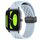 Per Xiaomi Haylou RS4 LS12 cinturino in silicone con chiusura magnetica pieghevole da 22 mm (azzurro)