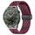 Per Huawei Watch GT3 SE cinturino in silicone con chiusura magnetica pieghevole da 22 mm (vino rosso)