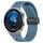 Per Huawei Watch GT3 Pro 46mm 22mm Cinturino in silicone con chiusura magnetica pieghevole (Blu)