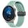 Per Huawei Watch GT3 Pro 46mm 22mm Cinturino in silicone con chiusura magnetica pieghevole (verde acqua)
