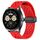 Per Huawei Watch Buds cinturino in silicone con chiusura magnetica pieghevole da 22 mm (rosso) Per Huawei Watch Buds cinturino in silicone con chiusura magnetica pieghevole da 22 mm (rosso)