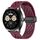 Per Huawei Watch Buds cinturino in silicone con chiusura magnetica pieghevole da 22 mm (vino rosso) Per Huawei Watch Buds cinturino in silicone con chiusura magnetica pieghevole da 22 mm (vino rosso)