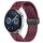 Per Huawei Watch GT3 46mm 22mm Cinturino in silicone con chiusura magnetica pieghevole (vino rosso) Per Huawei Watch GT3 46mm 22mm Cinturino in silicone con chiusura magnetica pieghevole (vino rosso)