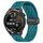 Per Huawei Watch GT Runner cinturino in silicone con chiusura magnetica pieghevole da 22 mm (verde nascosto) Per Huawei Watch GT Runner cinturino in silicone con chiusura magnetica pieghevole da 22 mm (verde nascosto)
