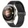 Per Huawei Watch 4 Cinturino in silicone con chiusura magnetica pieghevole da 22 mm (nero) Per Huawei Watch 4 Cinturino in silicone con chiusura magnetica pieghevole da 22 mm (nero)