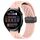 Per Huawei Watch 3 cinturino in silicone con chiusura magnetica pieghevole da 22 mm (rosa) Per Huawei Watch 3 cinturino in silicone con chiusura magnetica pieghevole da 22 mm (rosa)