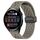 Per Huawei Watch 3 cinturino in silicone con chiusura magnetica pieghevole da 22 mm (cenere spaziale) Per Huawei Watch 3 cinturino in silicone con chiusura magnetica pieghevole da 22 mm (cenere spaziale)