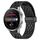 Per Huawei Watch 3 Pro cinturino in silicone con chiusura magnetica pieghevole da 22 mm (nero) Per Huawei Watch 3 Pro cinturino in silicone con chiusura magnetica pieghevole da 22 mm (nero)