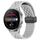 Per Huawei Watch 3 Pro cinturino in silicone con chiusura magnetica pieghevole da 22 mm (grigio chiaro) Per Huawei Watch 3 Pro cinturino in silicone con chiusura magnetica pieghevole da 22 mm (grigio chiaro)