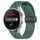 Per Huawei Watch 3 Pro cinturino in silicone con chiusura magnetica pieghevole da 22 mm (verde scuro) Per Huawei Watch 3 Pro cinturino in silicone con chiusura magnetica pieghevole da 22 mm (verde scuro)