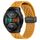 Per Huawei Watch GT 2E cinturino in silicone con chiusura magnetica pieghevole da 22 mm (giallo) Per Huawei Watch GT 2E cinturino in silicone con chiusura magnetica pieghevole da 22 mm (giallo)