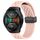 Per Huawei Watch GT 2E cinturino in silicone con chiusura magnetica pieghevole da 22 mm (rosa) Per Huawei Watch GT 2E cinturino in silicone con chiusura magnetica pieghevole da 22 mm (rosa)