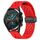 Per Huawei GT2 46mm 22mm cinturino in silicone con chiusura magnetica pieghevole (rosso) Per Huawei GT2 46mm 22mm cinturino in silicone con chiusura magnetica pieghevole (rosso)