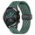 Per cinturino orologio in silicone con chiusura magnetica pieghevole Huawei GT2 46mm 22mm (verde scuro) Per cinturino orologio in silicone con chiusura magnetica pieghevole Huawei GT2 46mm 22mm (verde scuro)