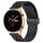 Per Honor Watch GS 3 Cinturino in silicone con chiusura magnetica pieghevole da 22 mm (nero) Per Honor Watch GS 3 Cinturino in silicone con chiusura magnetica pieghevole da 22 mm (nero)