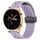 Per Honor Watch GS 3 Cinturino in silicone con chiusura magnetica pieghevole da 22 mm (viola) Per Honor Watch GS 3 Cinturino in silicone con chiusura magnetica pieghevole da 22 mm (viola)
