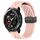 Per Honor Watch GS Pro cinturino in silicone con chiusura magnetica pieghevole da 22 mm (rosa)