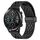 Per Honor Magic Watch 2 46mm 22mm Cinturino in silicone con chiusura magnetica pieghevole (nero)