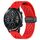 Cinturino per orologio in silicone con chiusura magnetica pieghevole per Honor Magic Watch 2 46mm 22mm (rosso) Cinturino per orologio in silicone con chiusura magnetica pieghevole per Honor Magic Watch 2 46mm 22mm (rosso)