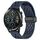 Per Honor Magic Watch 2 46mm 22mm Cinturino in silicone con chiusura magnetica pieghevole (blu notte)