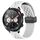 For Honor Watch Dream Cinturino per orologio in silicone con chiusura magnetica pieghevole da 22 mm (bianco)
