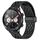 Per Honor Watch Dream Cinturino per orologio in silicone con chiusura magnetica pieghevole da 22 mm (nero)