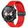 For Honor Watch Dream Cinturino per orologio in silicone con chiusura magnetica pieghevole da 22 mm (rosso)