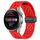 Per Huawei Watch 3 Pro Nuovo cinturino in silicone con chiusura magnetica pieghevole da 22 mm (rosso) Per Huawei Watch 3 Pro Nuovo cinturino in silicone con chiusura magnetica pieghevole da 22 mm (rosso)
