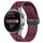 Per Huawei Watch 3 Pro Nuovo cinturino in silicone con chiusura magnetica pieghevole da 22 mm (vino rosso) Per Huawei Watch 3 Pro Nuovo cinturino in silicone con chiusura magnetica pieghevole da 22 mm (vino rosso)