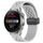 Per Huawei Watch 3 Pro Nuovo cinturino in silicone con chiusura magnetica pieghevole da 22 mm (grigio chiaro)