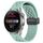 Per Huawei Watch 3 Pro Nuovo cinturino in silicone con chiusura magnetica pieghevole da 22 mm (verde acqua)