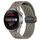 Per Huawei Watch 3 Pro Nuovo cinturino in silicone con chiusura magnetica pieghevole da 22 mm (cenere spaziale)