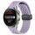 Per Huawei Watch 3 Pro Nuovo cinturino in silicone con chiusura magnetica pieghevole da 22 mm (viola) Per Huawei Watch 3 Pro Nuovo cinturino in silicone con chiusura magnetica pieghevole da 22 mm (viola)