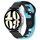 Per cinturino in silicone bicolore GarminMove Trend da 20 mm (nero + blu)