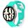 Per cinturino in silicone bicolore GarminMove Trend da 20 mm (ciano+bianco) Per cinturino in silicone bicolore GarminMove Trend da 20 mm (ciano+bianco)