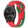 Per cinturino in silicone bicolore Garmin Vivomove Sport da 20 mm (rosso + verde) Per cinturino in silicone bicolore Garmin Vivomove Sport da 20 mm (rosso + verde)