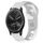 Per cinturino in silicone bicolore Garmin Vivomove Sport da 20 mm (grigio + bianco) Per cinturino in silicone bicolore Garmin Vivomove Sport da 20 mm (grigio + bianco)