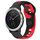 Per cinturino in silicone bicolore Garmin Vivoactive 3 da 20 mm (nero + rosso) Per cinturino in silicone bicolore Garmin Vivoactive 3 da 20 mm (nero + rosso)