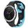 Per cinturino in silicone bicolore Garmin Vivoactive 3 da 20 mm (nero + blu) Per cinturino in silicone bicolore Garmin Vivoactive 3 da 20 mm (nero + blu)