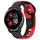 Per cinturino in silicone bicolore Garmin Venu 2 Plus da 20 mm (nero + rosso) Per cinturino in silicone bicolore Garmin Venu 2 Plus da 20 mm (nero + rosso)