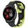 Per cinturino in silicone bicolore Garmin Venu 2 Plus da 20 mm (nero + verde) Per cinturino in silicone bicolore Garmin Venu 2 Plus da 20 mm (nero + verde)