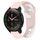 Per Xiaomi MI Watch S1 Pro cinturino in silicone bicolore da 22 mm (rosa + bianco) Per Xiaomi MI Watch S1 Pro cinturino in silicone bicolore da 22 mm (rosa + bianco)
