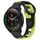 Per Xiaomi MI Watch S1 Pro cinturino in silicone bicolore da 22 mm (nero + verde) Per Xiaomi MI Watch S1 Pro cinturino in silicone bicolore da 22 mm (nero + verde)