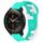 Per Xiaomi MI Watch S1 Pro cinturino in silicone bicolore da 22 mm (ciano + bianco) Per Xiaomi MI Watch S1 Pro cinturino in silicone bicolore da 22 mm (ciano + bianco)