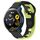 Per Xiaomi Watch S1 Active cinturino in silicone bicolore da 22 mm (nero + verde) Per Xiaomi Watch S1 Active cinturino in silicone bicolore da 22 mm (nero + verde)